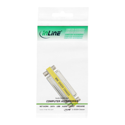 InLine® Mini-Gender-Changer, 25pol Sub D Buchse / Buchse (Produktbild 3)