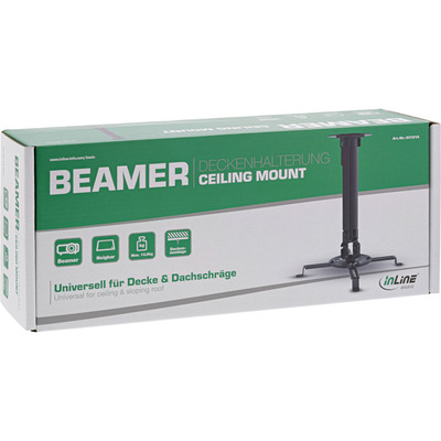 InLine® Basic Beamer Deckenhalterung, 38-58cm, max. 13,5kg  (Produktbild 5)