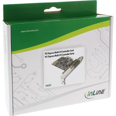 InLine® Schnittstellenkarte, 1x parallel 25-pol, PCIe (PCI-Express) (Produktbild 2)