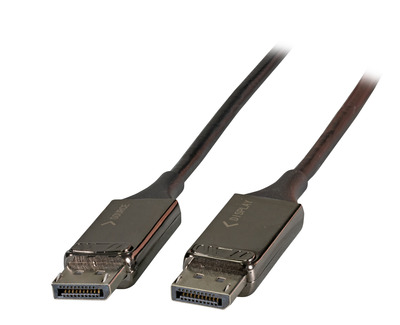 DisplayPort AOC Anschlusskabel 8K -- St.-St., 50m, schwarz, ICOC-DSP-HY-050 (Produktbild 1)