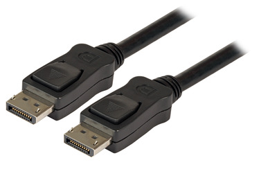 DisplayPort 1.2 Anschlusskabel -- 4K60HZ,Stecker-Stecker, 3m, schwarz